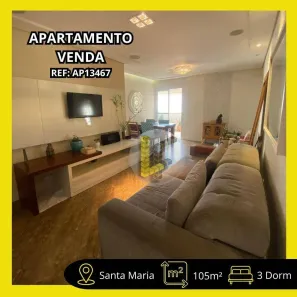 Apartamento com 3 Quartos à venda, 105m² no Santa Maria, São Caetano do Sul