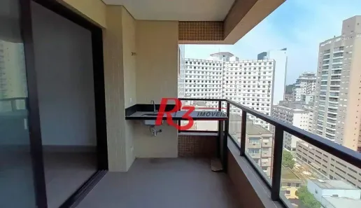 Apartamento com 2 Quartos à venda, 75m² no José Menino, Santos