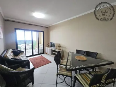 Apartamento com 3 Quartos para alugar, 96m² no Guilhermina, Praia Grande