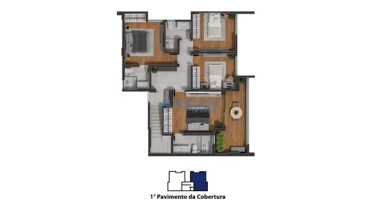 Cobertura com 4 Quartos à venda, 92m² no Teixeiras, Juiz de Fora