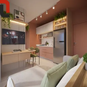 Apartamento com 1 Quarto à venda, 26m² no Centro, Curitiba