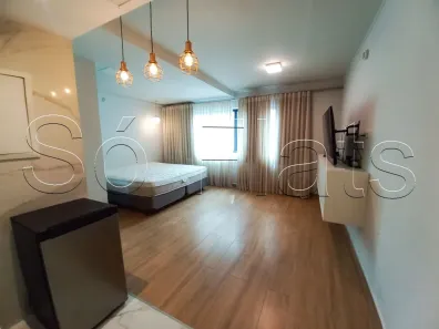 Flat com 1 Quarto para alugar, 30m² no Indianópolis, São Paulo