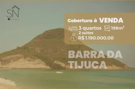 Cobertura com 3 Quartos à venda, 198m² no Recreio dos Bandeirantes, Rio de Janeiro