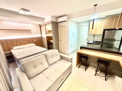 Apartamento com 1 Quarto para alugar, 33m² no Jardim Tarraf II, São José do Rio Preto