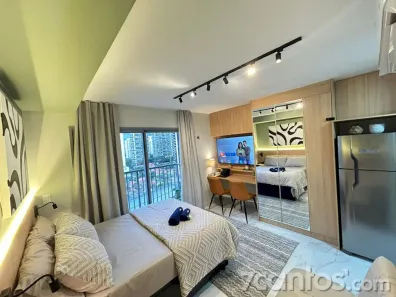 Apartamento com 1 Quarto para alugar, 26m² no Vila Cordeiro, São Paulo