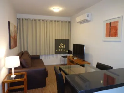 Flat com 1 Quarto para alugar, 40m² no Itaim Bibi, São Paulo
