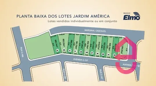Lote/Terreno à venda, 610m² no Jardim América, Goiânia