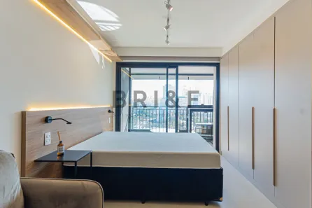 Apartamento com 1 Quarto para alugar, 33m² no Vila Cordeiro, São Paulo