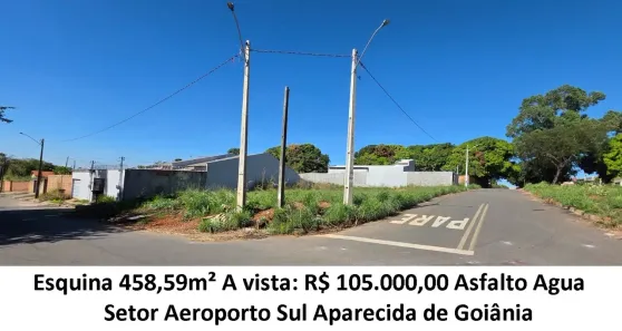 Lote/Terreno à venda, 458m² no Setor Aeroporto Sul - 2ª Etapa, Aparecida de Goiânia
