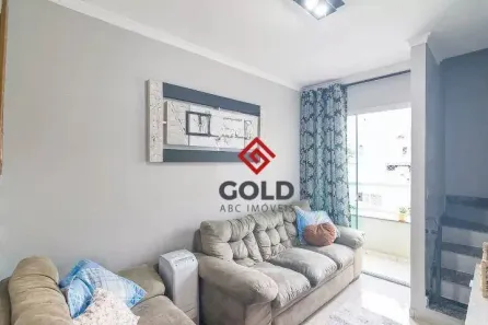 Cobertura com 2 Quartos à venda, 108m² no Jardim Santo Antônio, Santo André