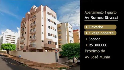 Apartamento com 1 Quarto à venda, 45m² no Jardim Walkíria, São José do Rio Preto