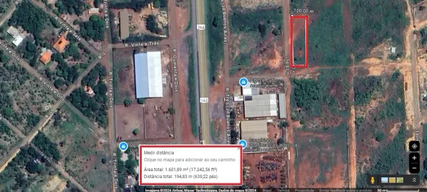 Lote/Terreno à venda, 1600m² no Novo Mundo, Várzea Grande