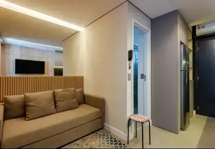 Apartamento com 1 Quarto para alugar, 27m² no Itaim Bibi, São Paulo