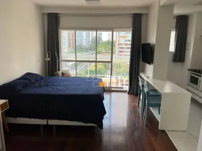 Apartamento com 1 Quarto para alugar, 35m² no Santo Amaro, São Paulo