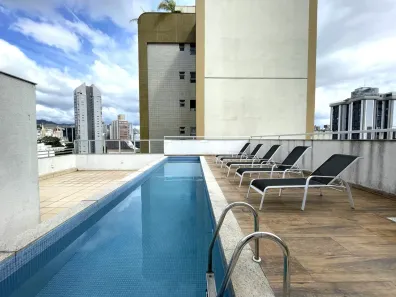 Apartamento com 1 Quarto para alugar, 50m² no Lourdes, Belo Horizonte