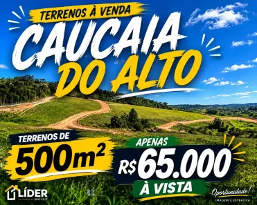 Lote/Terreno à venda, 500m² no Centro (Caucaia do Alto), Cotia