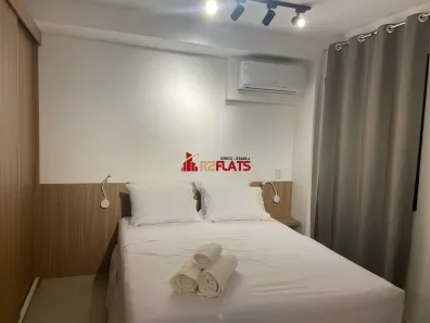 Flat com 1 Quarto para alugar, 26m² no Indianópolis, São Paulo