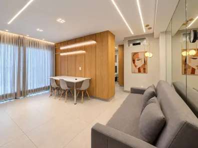 Flat com 1 Quarto à venda, 46m² no Setor Bueno, Goiânia