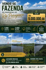 Fazenda/Sítio à venda, 4748040m² no , Cachoeira
