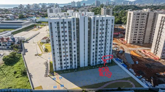 Apartamento com 2 Quartos para alugar, 51m² no Centro, Penha