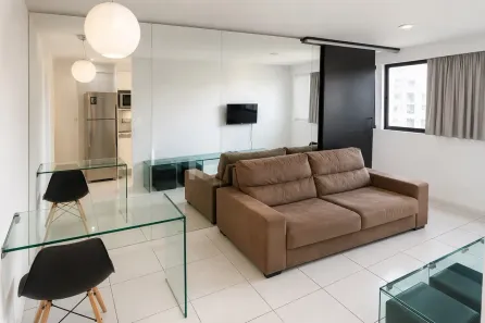 Apartamento com 1 Quarto para alugar, 36m² no Boa Viagem, Recife