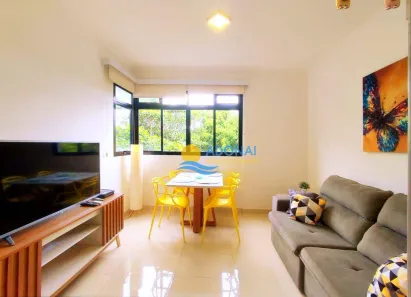 Apartamento com 1 Quarto à venda, 55m² no Jardim Las Palmas, Guarujá
