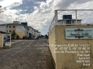 Apartamento com 2 Quartos à venda, 42m² no Raichaski, Içara