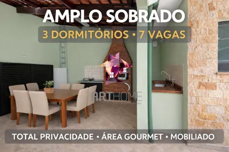 Sobrado com 3 Quartos à venda, 238m² no Vila Helena, Santo André