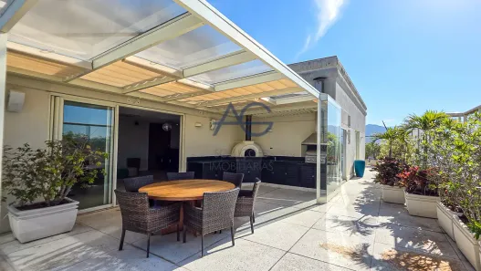 Cobertura com 1 Quarto para venda ou aluguel, 600m² no Barra da Tijuca, Rio de Janeiro