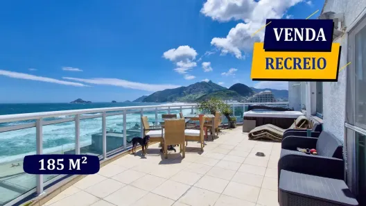 Cobertura com 3 Quartos à venda, 185m² no Recreio dos Bandeirantes, Rio de Janeiro