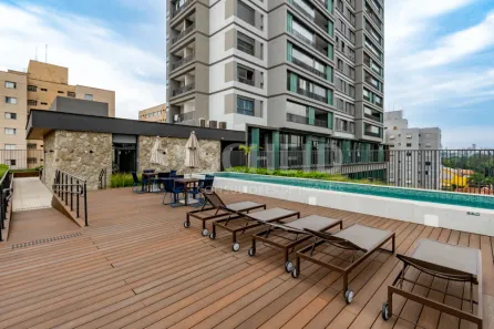 Flat com 1 Quarto à venda, 34m² no Santo Amaro, São Paulo