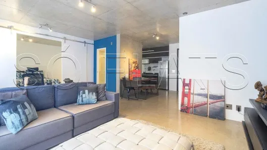 Flat com 1 Quarto à venda, 70m² no Jardim das Acácias, São Paulo