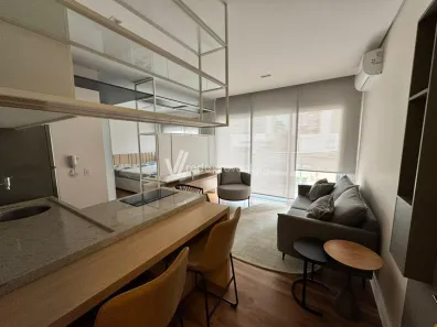Apartamento com 1 Quarto para alugar, 39m² no Cambuí, Campinas