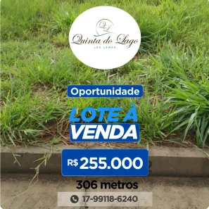 Lote/Terreno à venda, 306m² no Quinta do Lago - Lac Léman, São José do Rio Preto