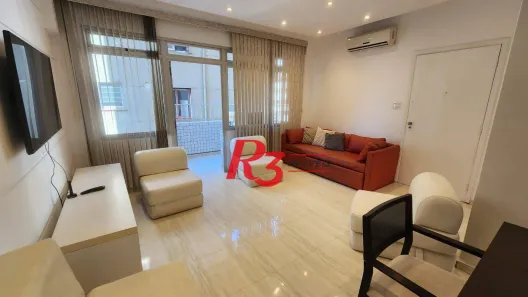 Apartamento com 2 Quartos à venda, 84m² no Gonzaga, Santos