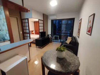 Flat com 1 Quarto para alugar, 28m² no Moema, São Paulo