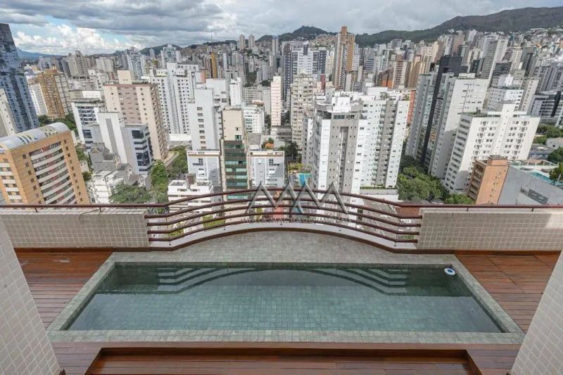Cobertura com 3 quartos — Funcionários, Belo Horizonte