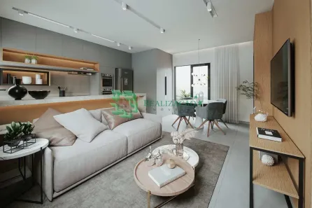Casa de Condomínio com 2 Quartos à venda, 122m² no Vila Atlântica, Mongaguá