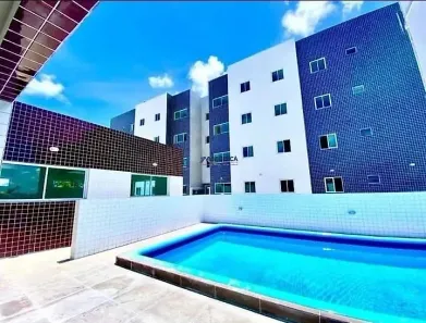 Apartamento com 2 Quartos à venda, 46m² no Paratibe, João Pessoa