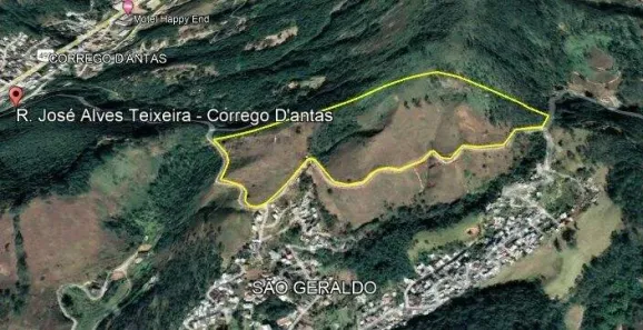 Lote/Terreno à venda, 217800m² no Córrego D'Antas, Nova Friburgo