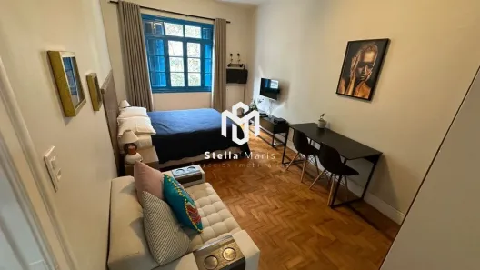 Kitnet com 1 Quarto à venda, 32m² no República, São Paulo