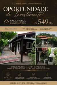 Casa com 2 Quartos à venda, 80m² no Canasvieiras, Florianópolis