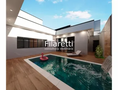 Casa de Condomínio com 4 Quartos à venda, 190m² no Residencial Ouroville, Taubaté