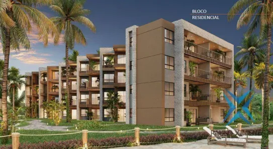 Apartamento com 1 Quarto à venda, 40m² no Cumbuco, Caucaia