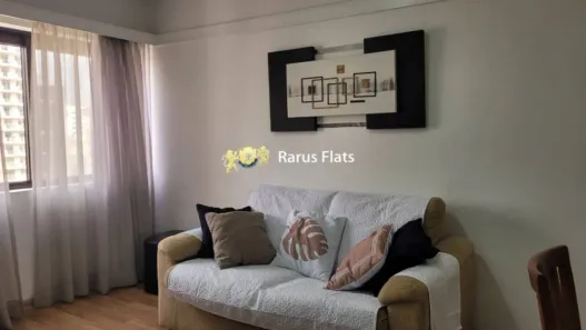 Flat com 1 Quarto para alugar, 35m² no Itaim Bibi, São Paulo