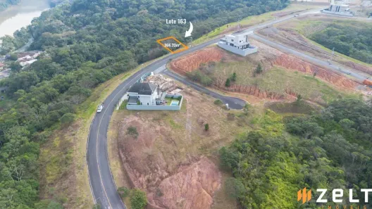 Lote/Terreno à venda, 366m² no Ponta Aguda, Blumenau
