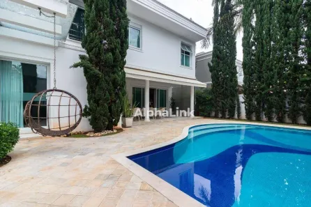 Casa de Condomínio com 5 Quartos para venda ou aluguel, 600m² no Alphaville Residencial Um, Barueri