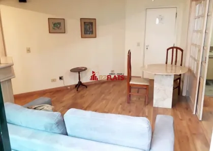 Flat com 1 Quarto para alugar, 40m² no Itaim Bibi, São Paulo