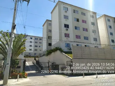 Apartamento com 2 Quartos à venda, 48m² no Monjolos, São Gonçalo