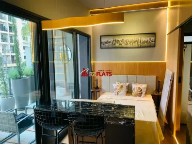 Flat com 1 Quarto para alugar, 50m² no Vila Olímpia, São Paulo